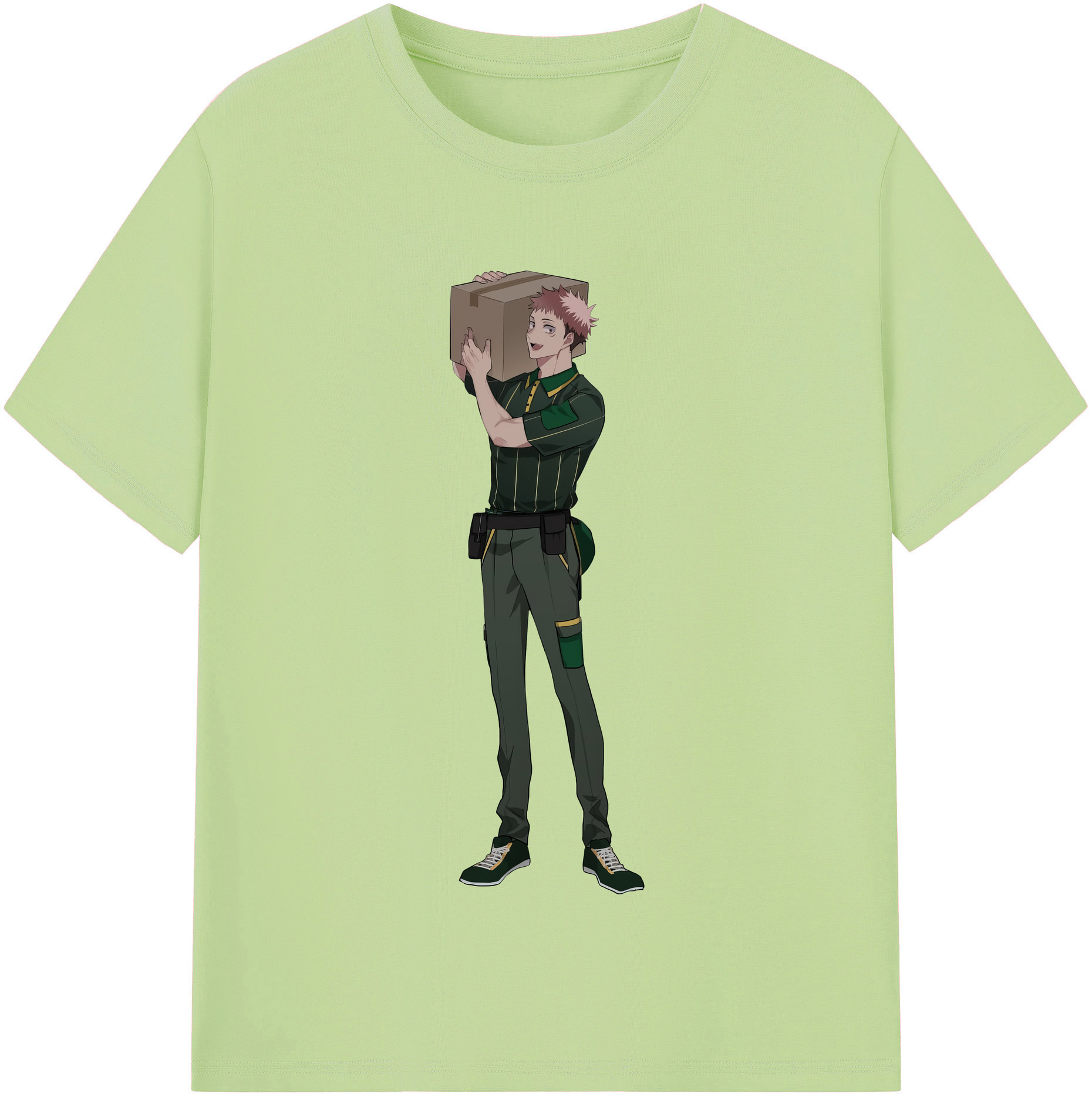 （画像用） 呪術廻戦 Jujutsu Kaisen 綿100％半袖Tシャツ（フロントプリント）